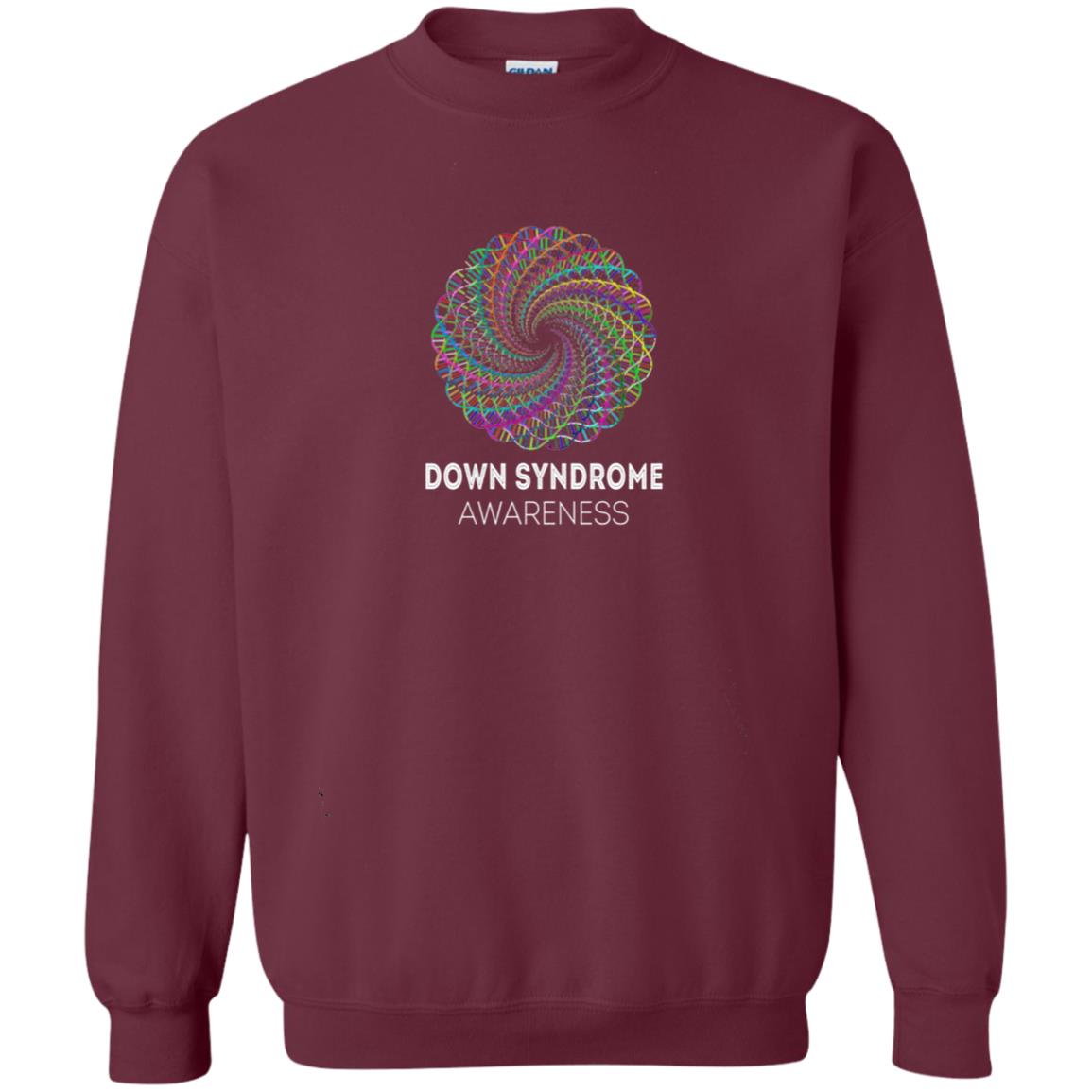 Down Syndrome Awareness Shirt Maroon