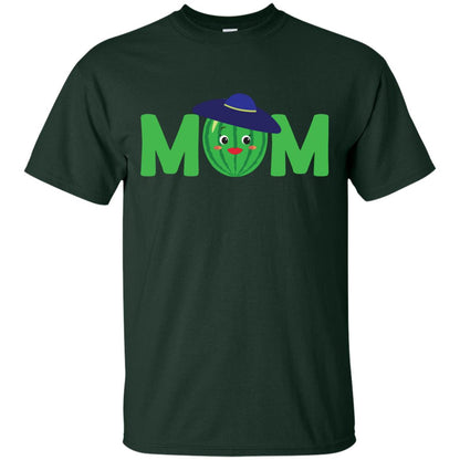 Mom Watermelon Funny Summer Melon Fruit Shirt For Mommy Forest