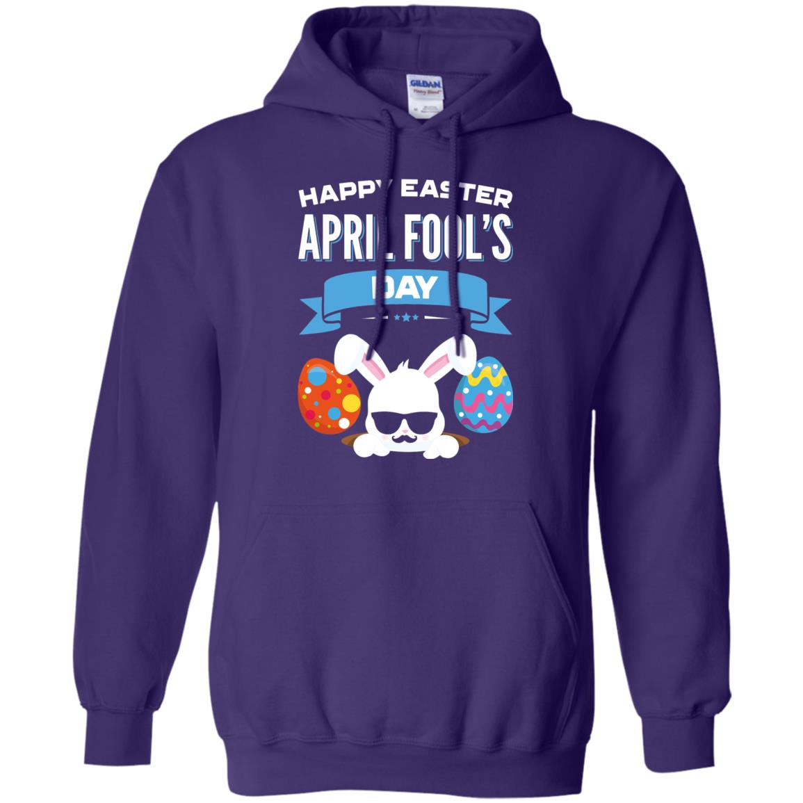 Happy Easter April Fools Day Easter 2018 Shirt Purple