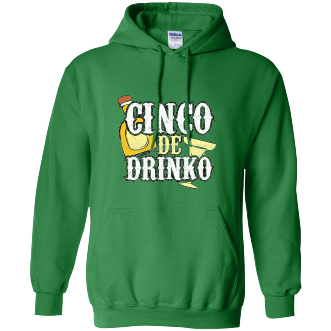 Funny Cinco De Mayo Drinko Celebration T-shirt Irish Green
