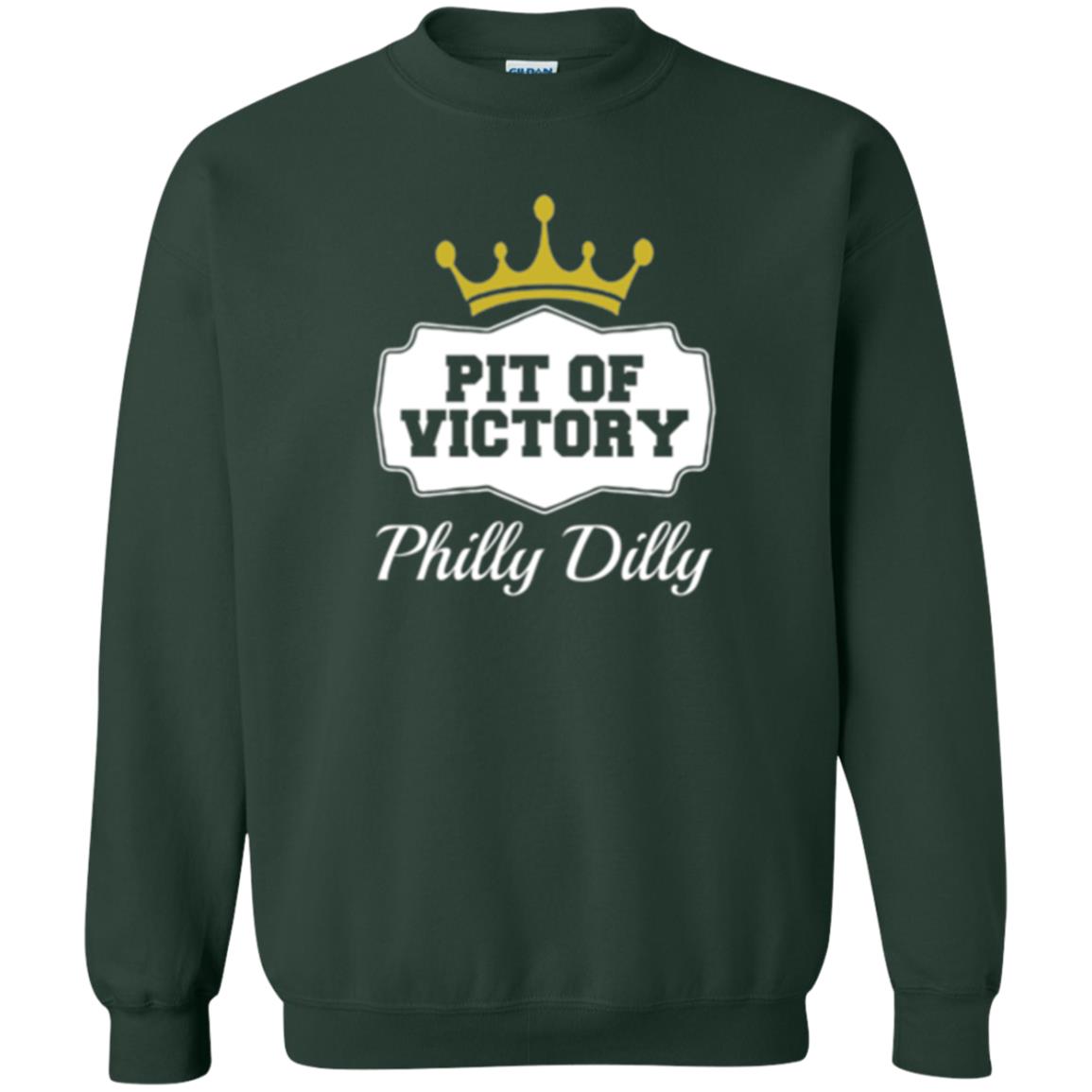 Football Lover T-shirt Philly Dilly Pit Of Victory T-shirt Forest Green