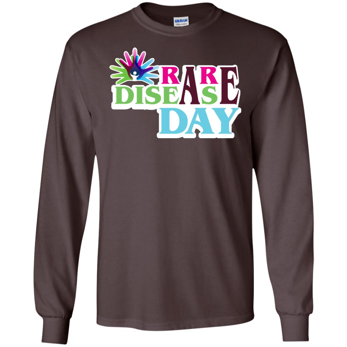 Rare Disease Day T-shirt Dark Chocolate