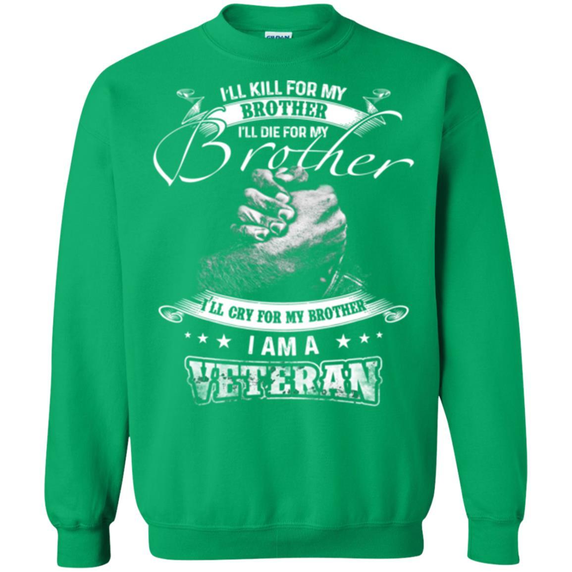 Veteran T-shirt I Am A Veteran Irish Green