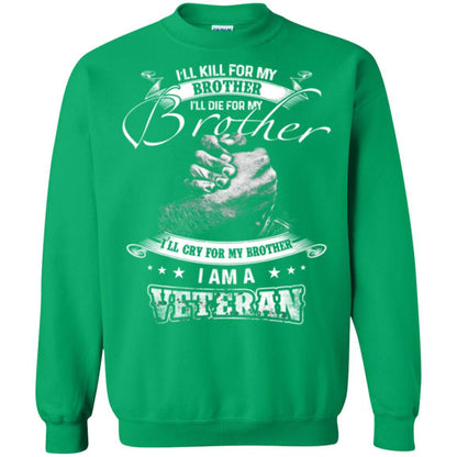 Veteran T-shirt I Am A Veteran Irish Green