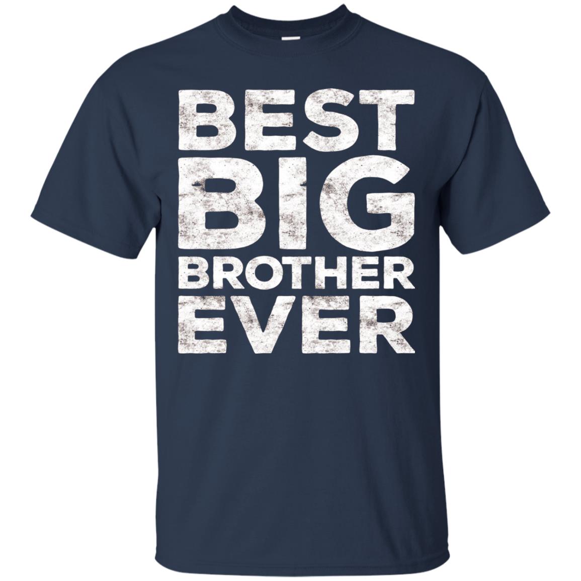 Best Big Brother Ever Family T-shirt Navy