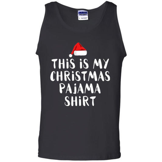 Christmas T-shirt This Is My Christmas Pajama Shirt Black