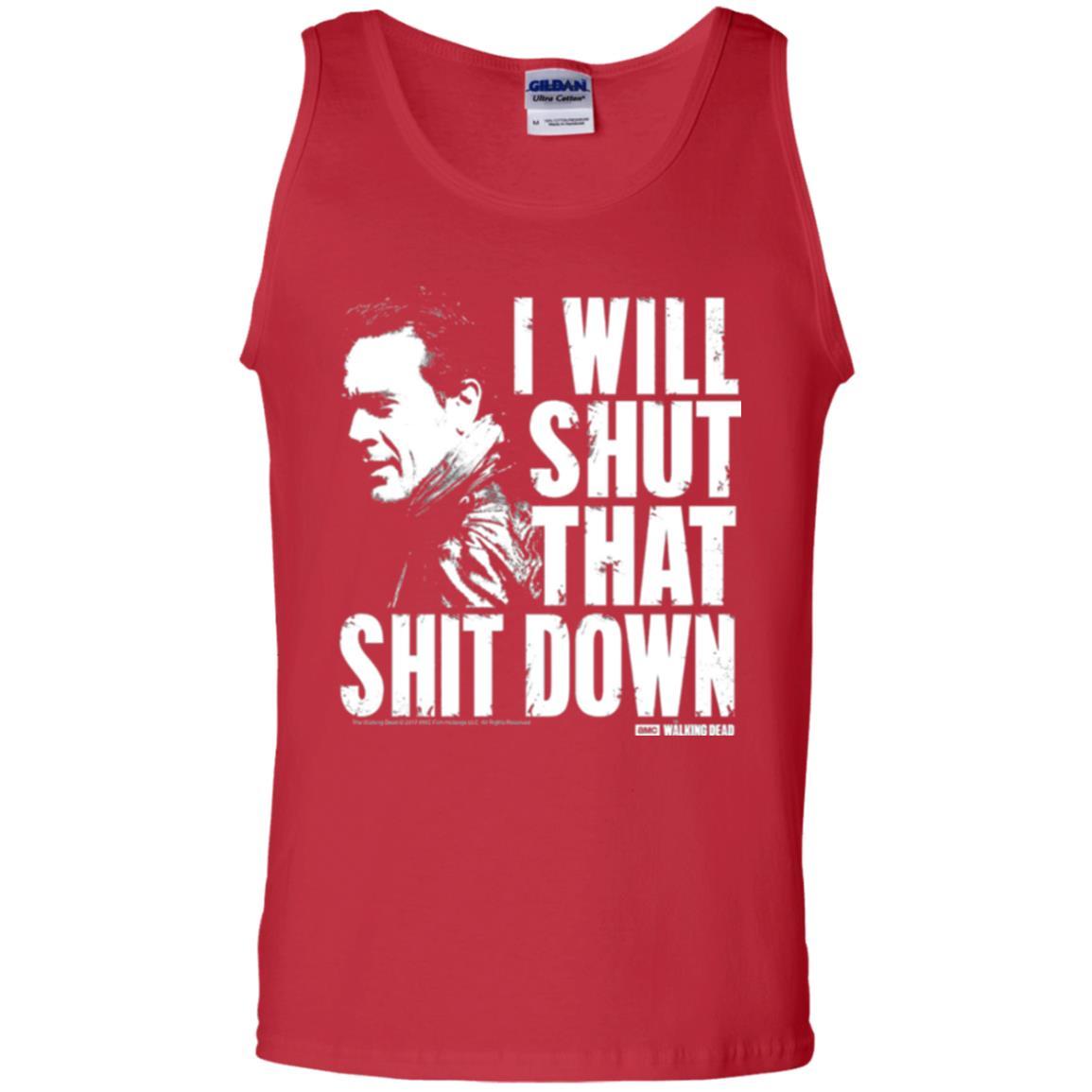 Film T-shirt I Shut That Shit Down Red
