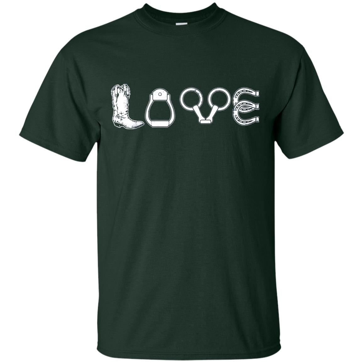 Love Riding Horse Shirts Forest