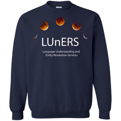 Luners Team T-shirt Language Understanding And Entity Resolution Services Navy