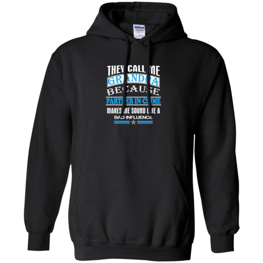 Family T-shirt They Call Me Grandpa Black