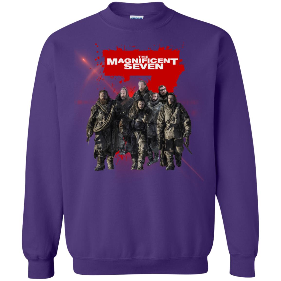 The Magnificent Seven Game Of Thrones Version T-shirt Purple