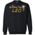 Cute Leo Girl Birthday Lip Slay T-shirtG180 Gildan Crewneck Pullover Sweatshirt 8 oz.