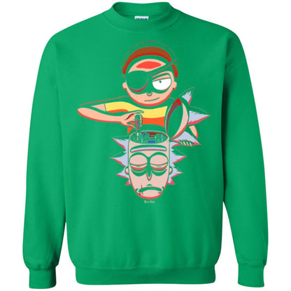 Film T-shirt Cartoon Lover Evil Morty Irish Green