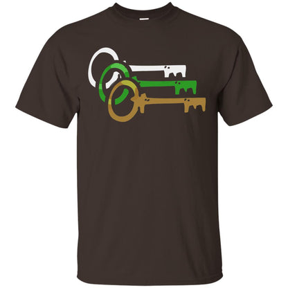 Player One Ready Keys Gamer T-shirt Dark Chocolate