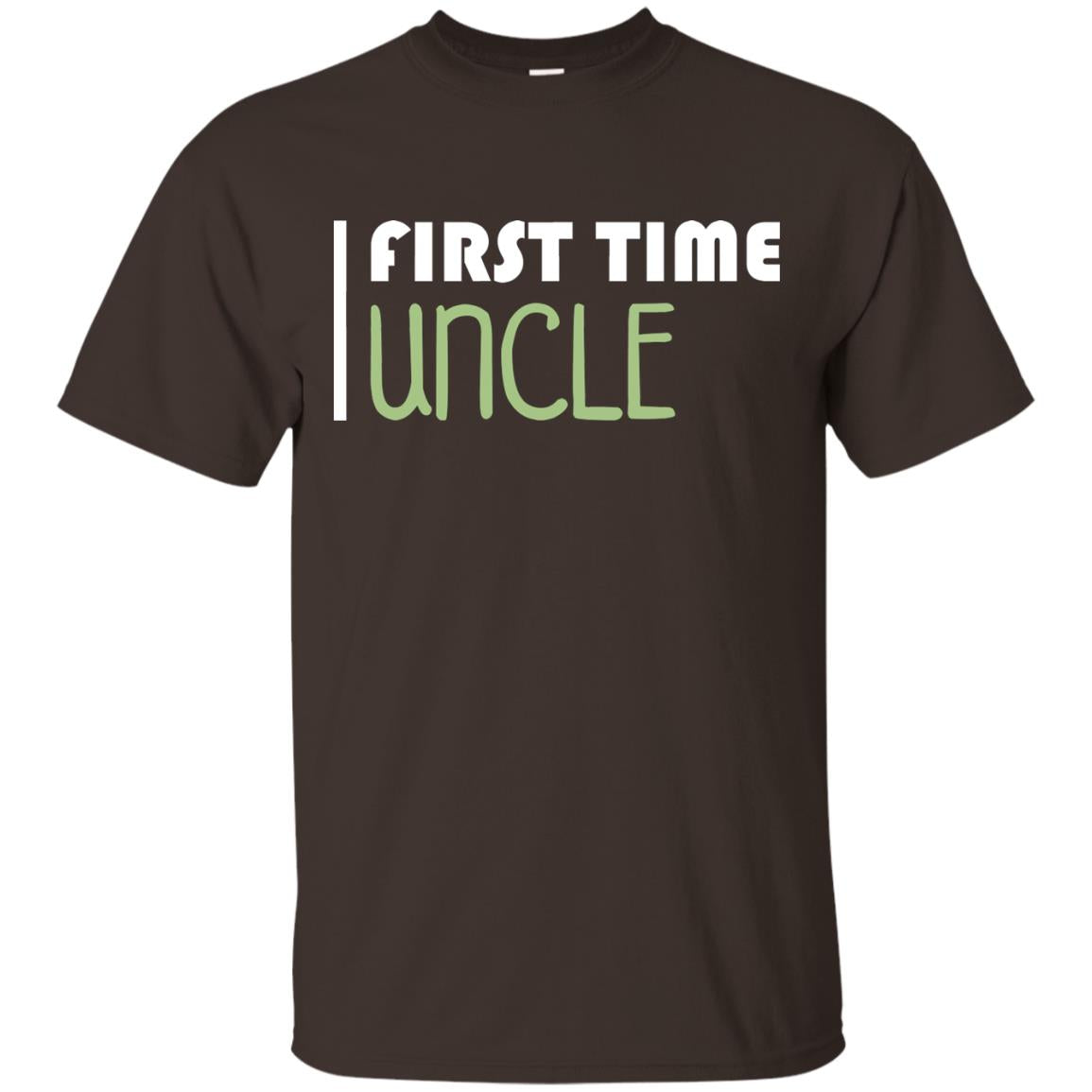First Time Uncle New Uncle Shirt Dark Chocolate