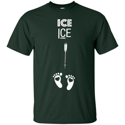 Ice Ice Surprise Baby Pregnancy Announcement T-shirt Forest