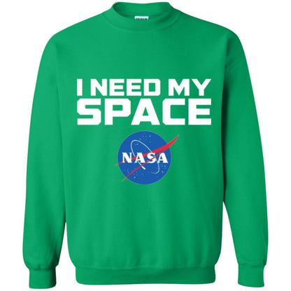 Nasa T-shirt I Need My Space Irish Green