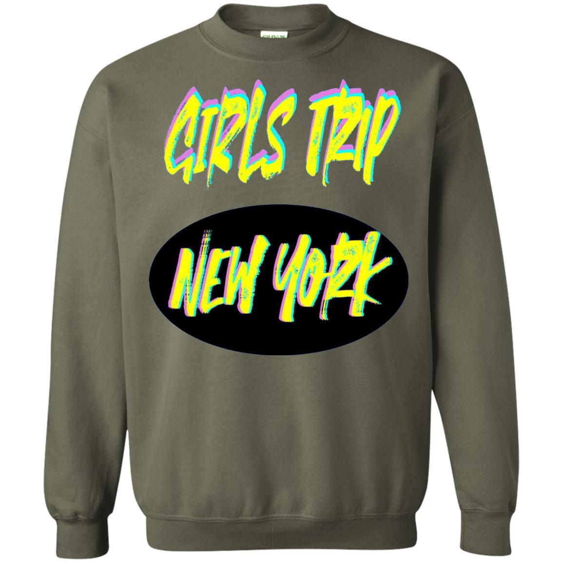 Girls Trip New York T-shirt Military Green