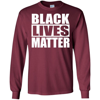 Black Live Matter Shirt Maroon