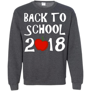 Back To School 2018G180 Gildan Crewneck Pullover Sweatshirt 8 oz.