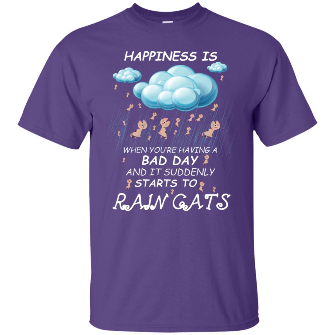 When You're Having A Bad Day And It Suddenly Starts To Rain Cats Purple