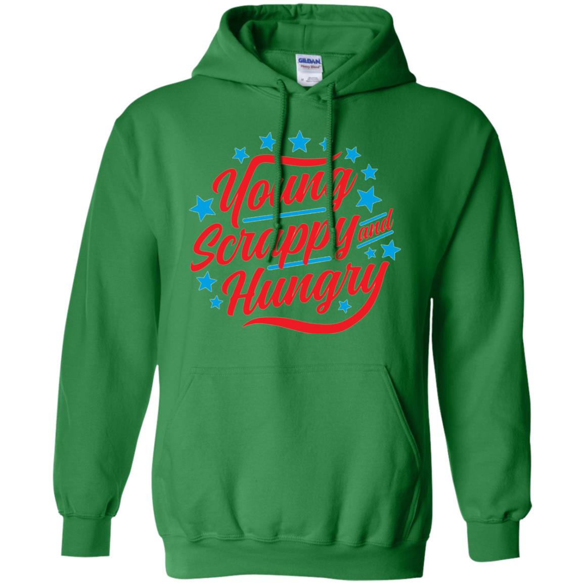 Hamilton T-shirt Young Scrappy And Hungry Irish Green