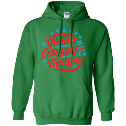 Hamilton T-shirt Young Scrappy And Hungry Irish Green