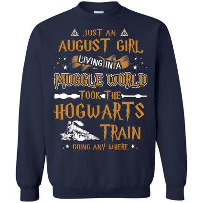 Just An August Girl Living In A Muggle World Took The Hogwarts Train Going Any Where Navy