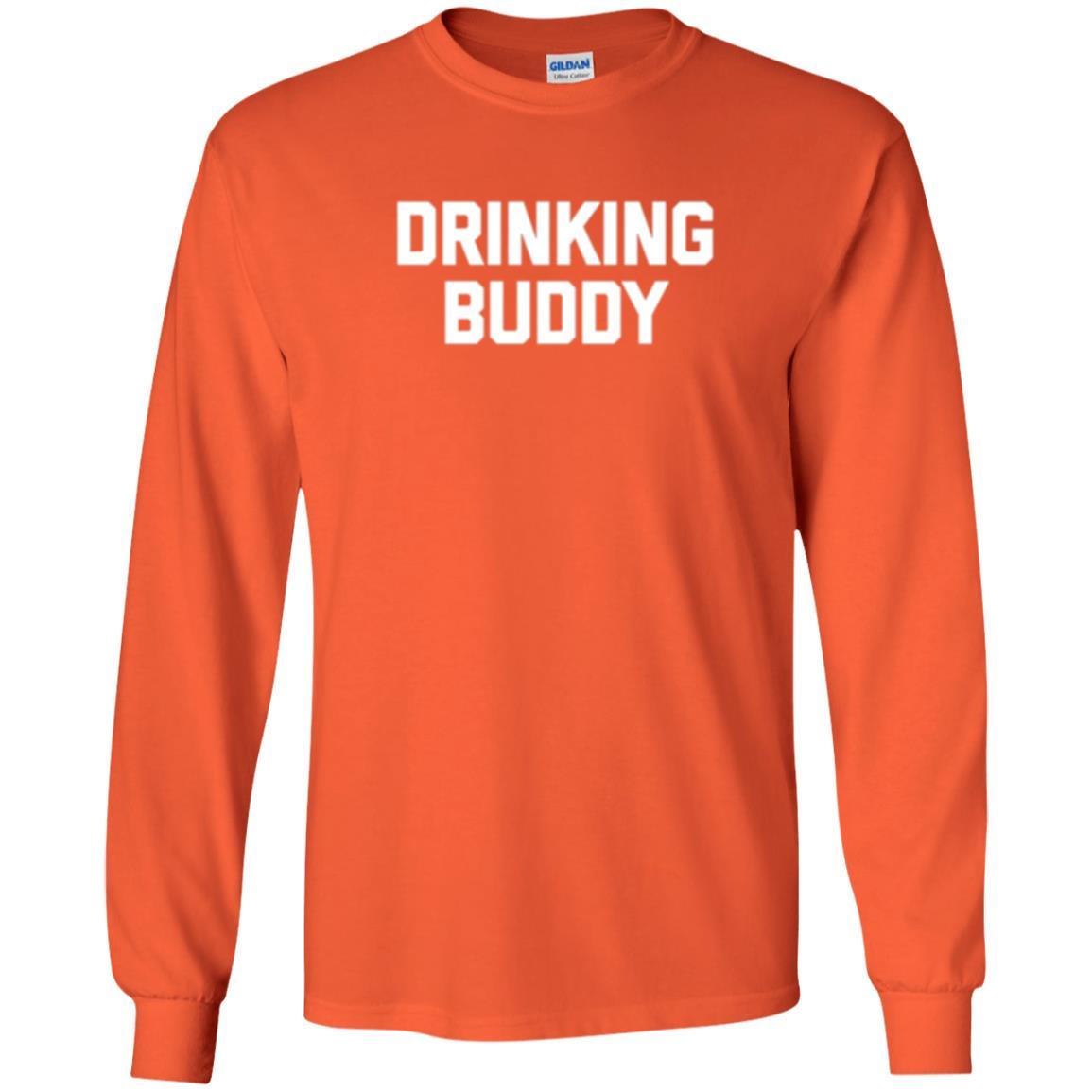 Drinking Buddy T-shirt Orange