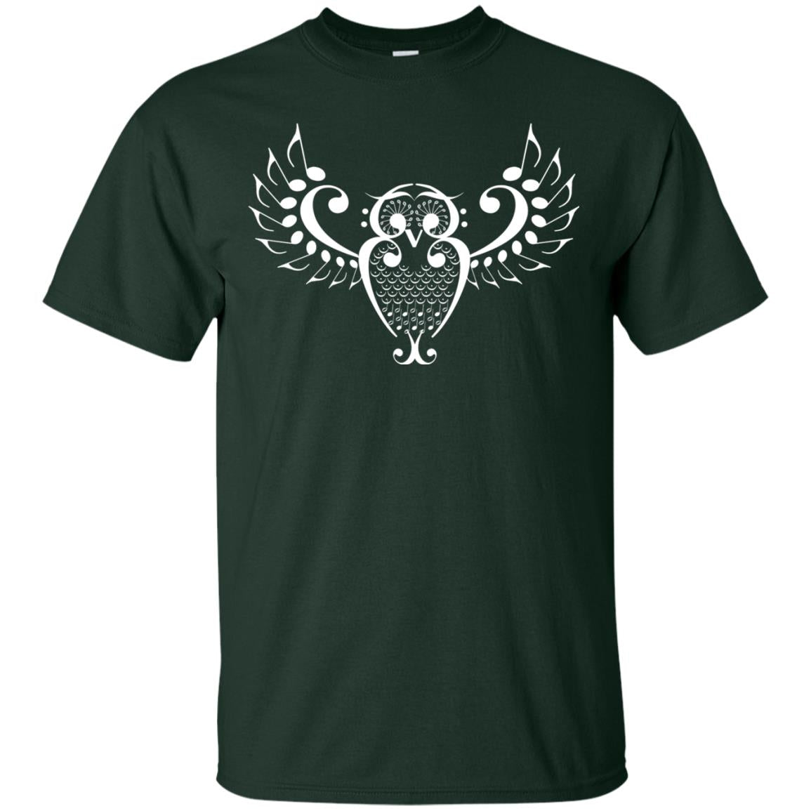 Music Owl Note Notes Musician Shirt Forest