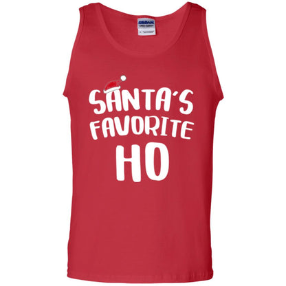 Christmas T-shirt Santa_s Favorite Ho Red