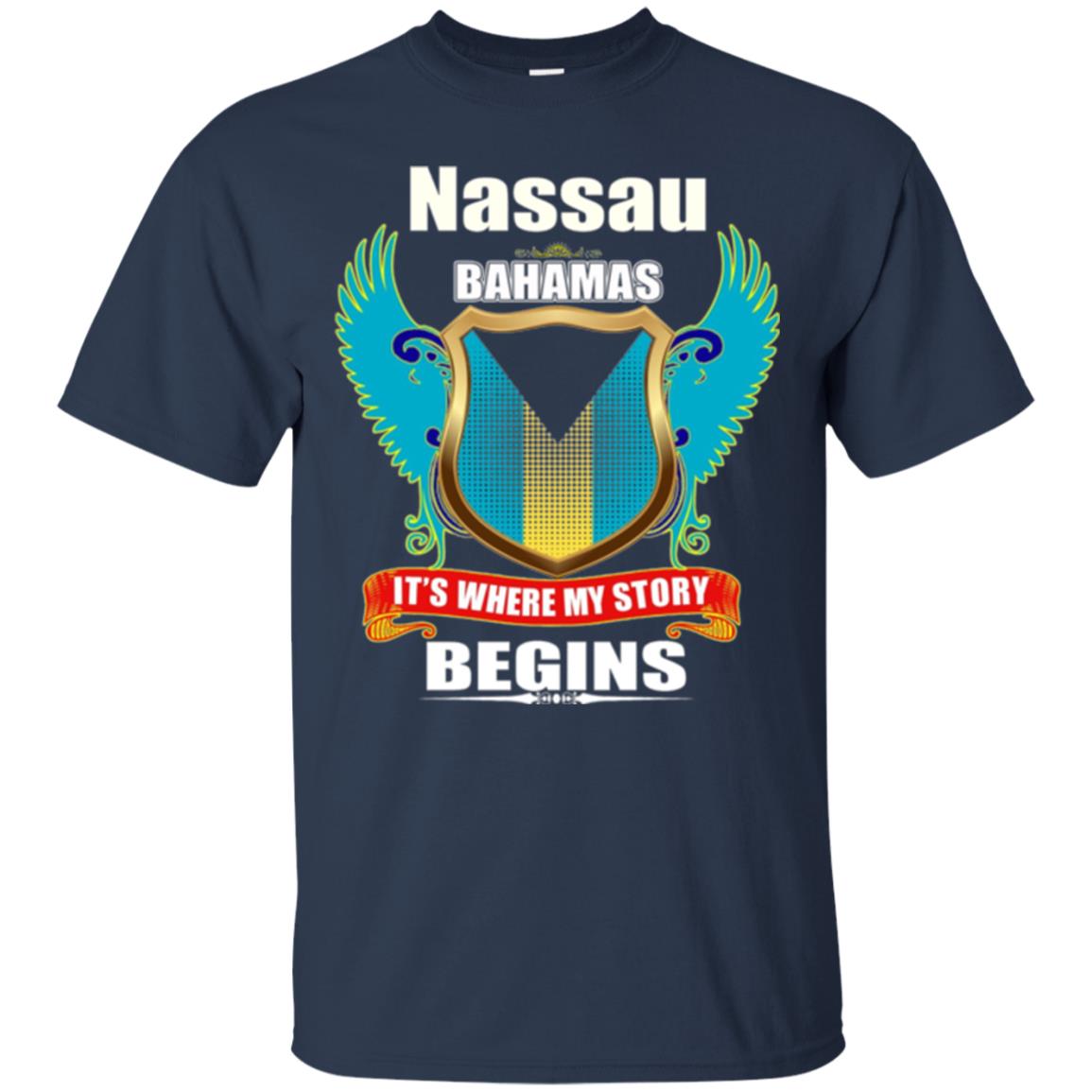 Bahamian T-shirt Nassau Bahamas T-shirt Navy