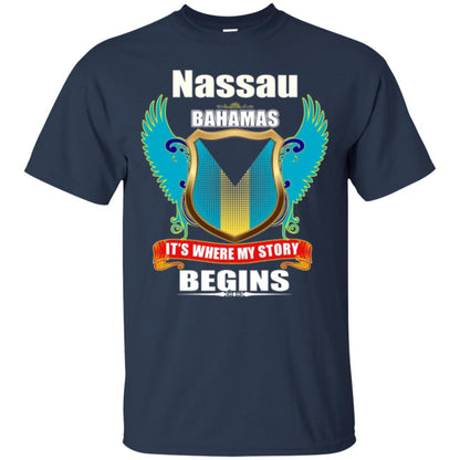 Bahamian T-shirt Nassau Bahamas T-shirt Navy