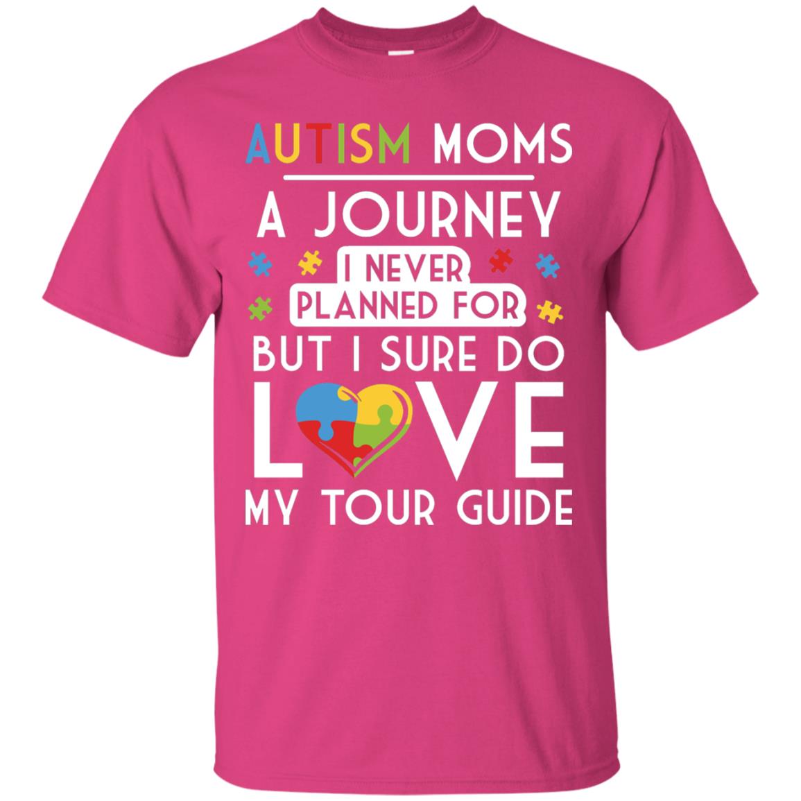 Autism Mom Shirt Autism Mom A Journey Of Love Heliconia