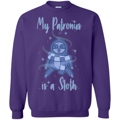 Film T-shirt My Patronus Is A Sloth T-shirt Purple