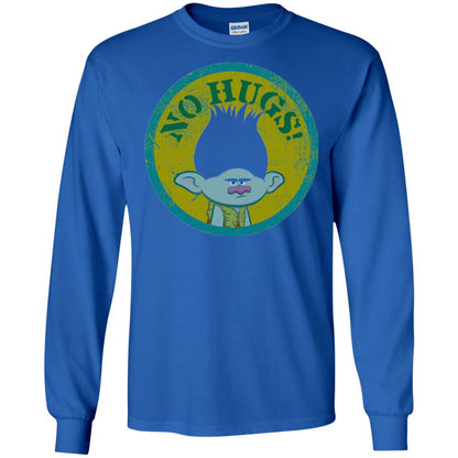 Dream Works_ Trolls No Hugs T-shirt Royal