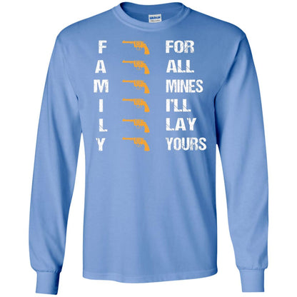 Family For Mines I'll Lay Yours Shirt Carolina Blue