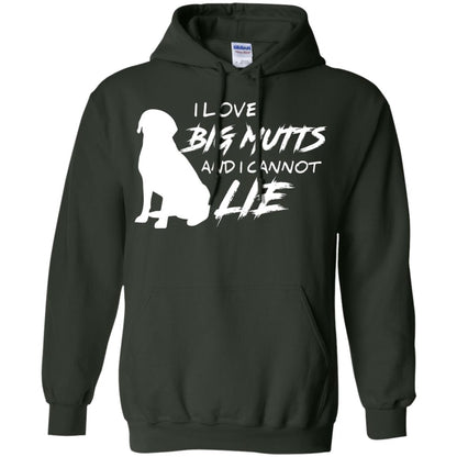 Dog Lover T-shirt I Love Big Mutts And I Cannot Lie Forest Green
