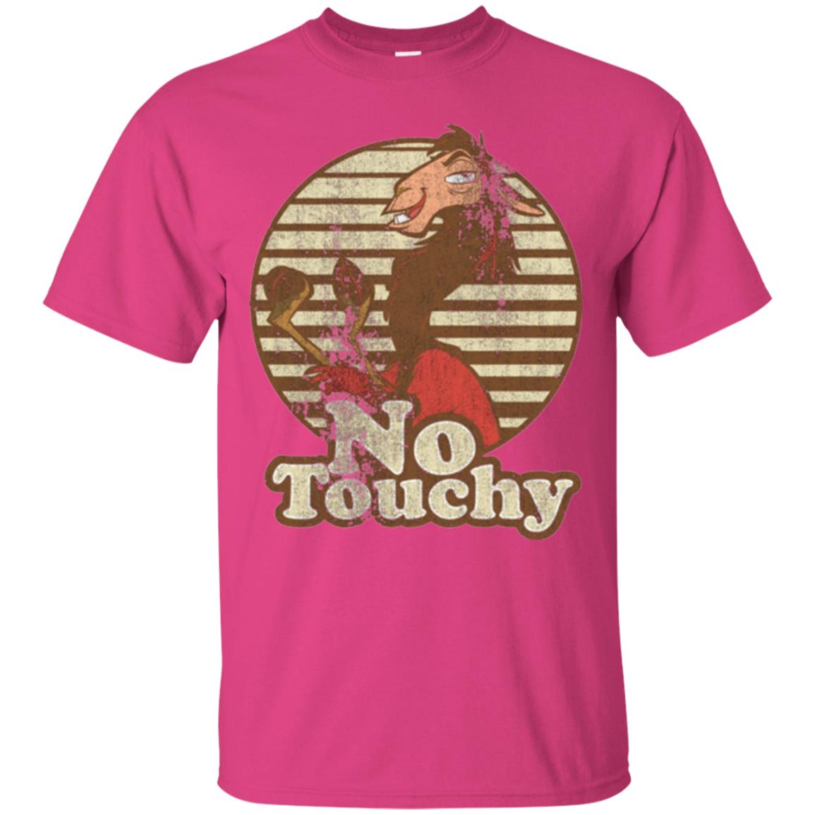 Llama T-shirt No Touchy Heliconia