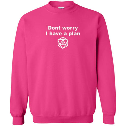 Gamer T-shirt Don_t Worry I Have A Plan Heliconia