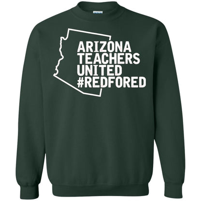 Arizona Teacher Shirt Red For Ed #redfored Forest Green