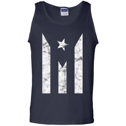 Boricua T-shirt Puerto Rico Black Flag T-shirt Navy