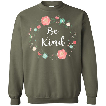 Be Kind Anti Bullying T-shirt Military Green