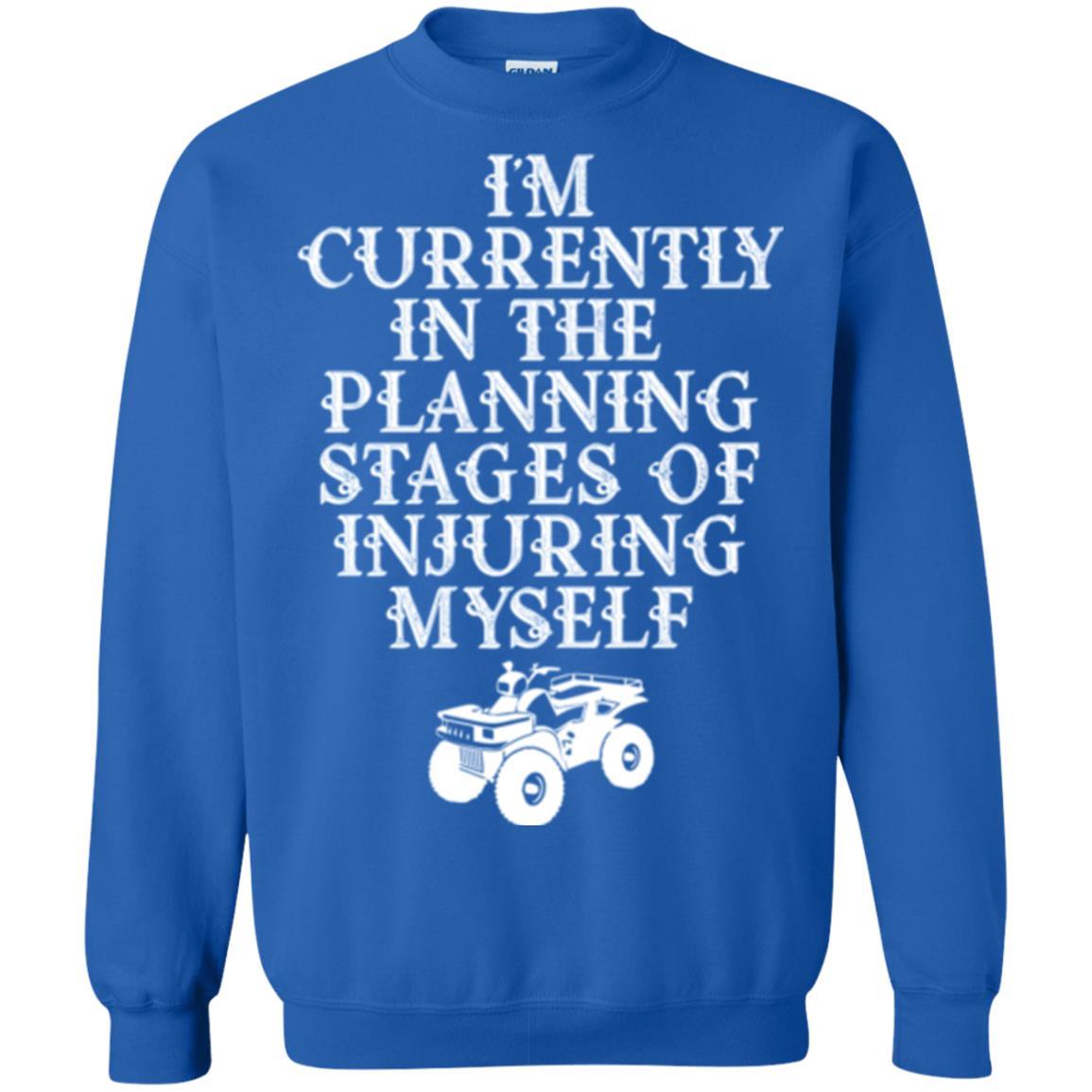 Four Wheeling T-shirt I'm Currently In The Planning Stages Royal