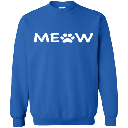 Cat Lovers T-shirt Meow Kitten Paw Royal