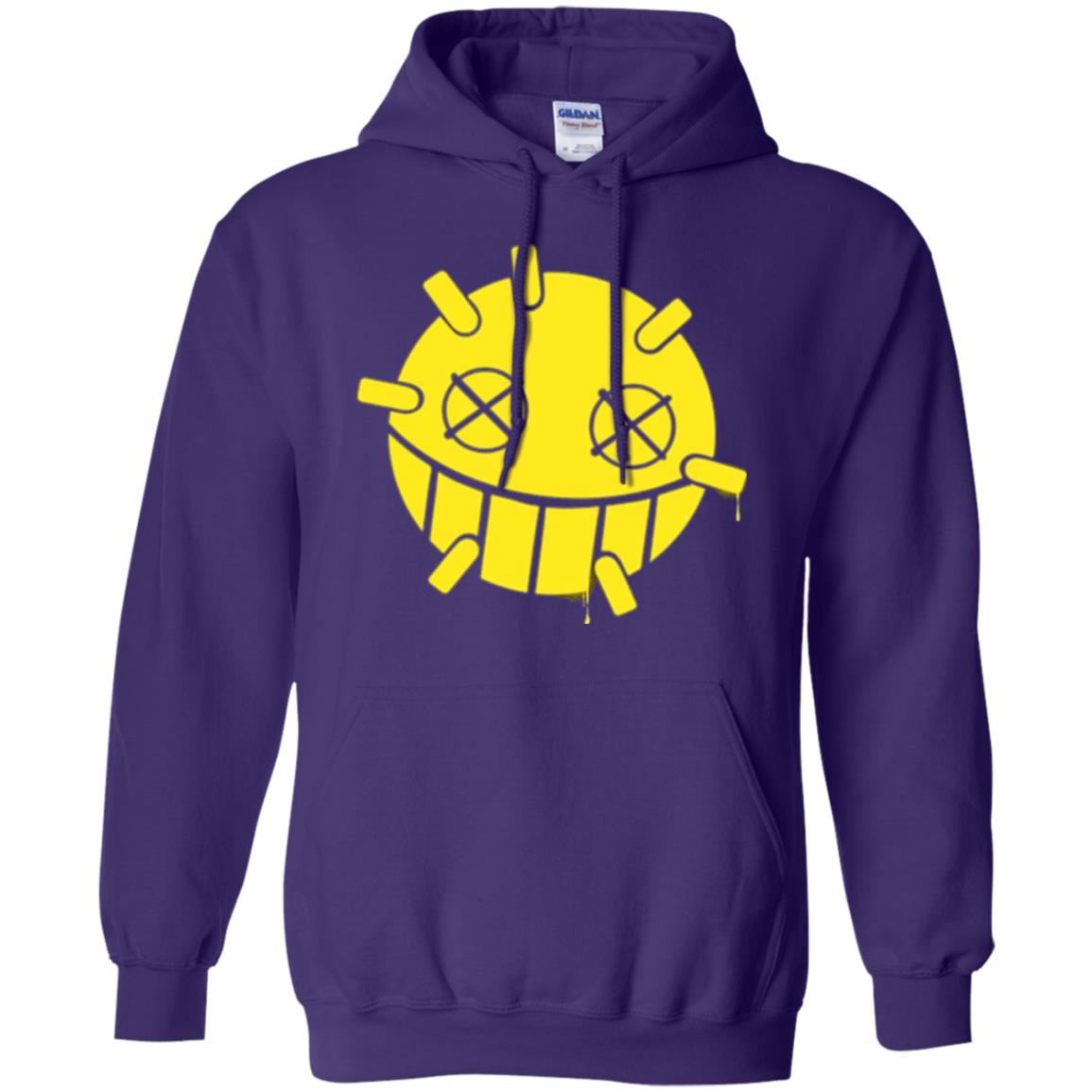 Overwatch Junkrat Smiley Spray T-shirt Purple