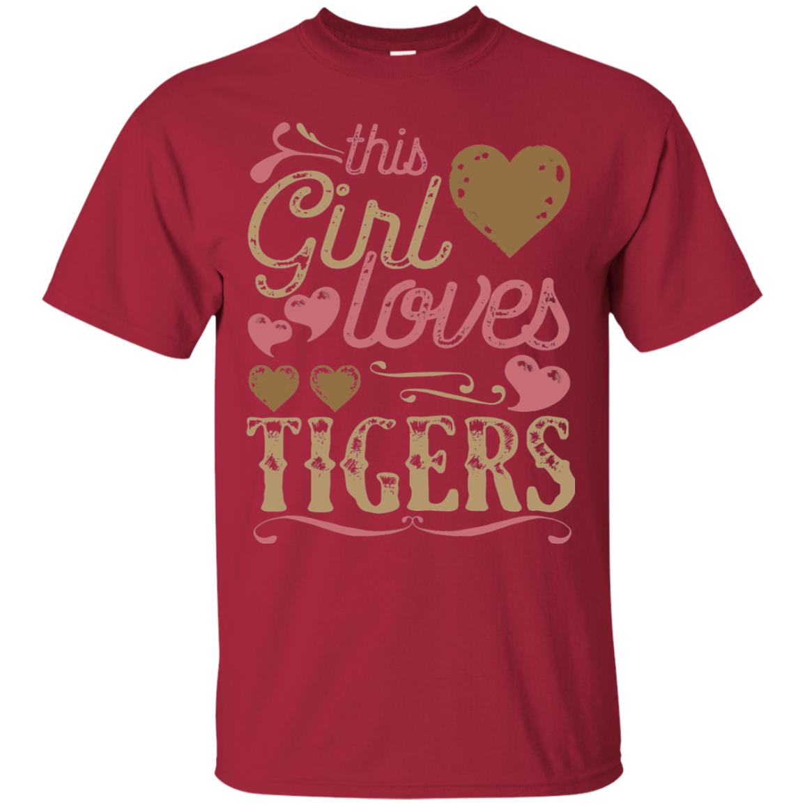 Tigers Shirt This Girls Love Tiger Cardinal
