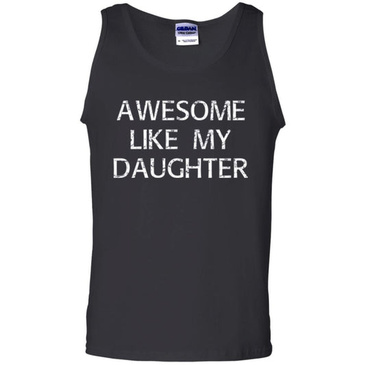 Parent T-shirt Awesome Like My Daughter Black