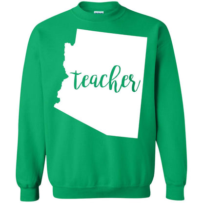 Arizona Teacher Home State Back To School Shirt Irish Green