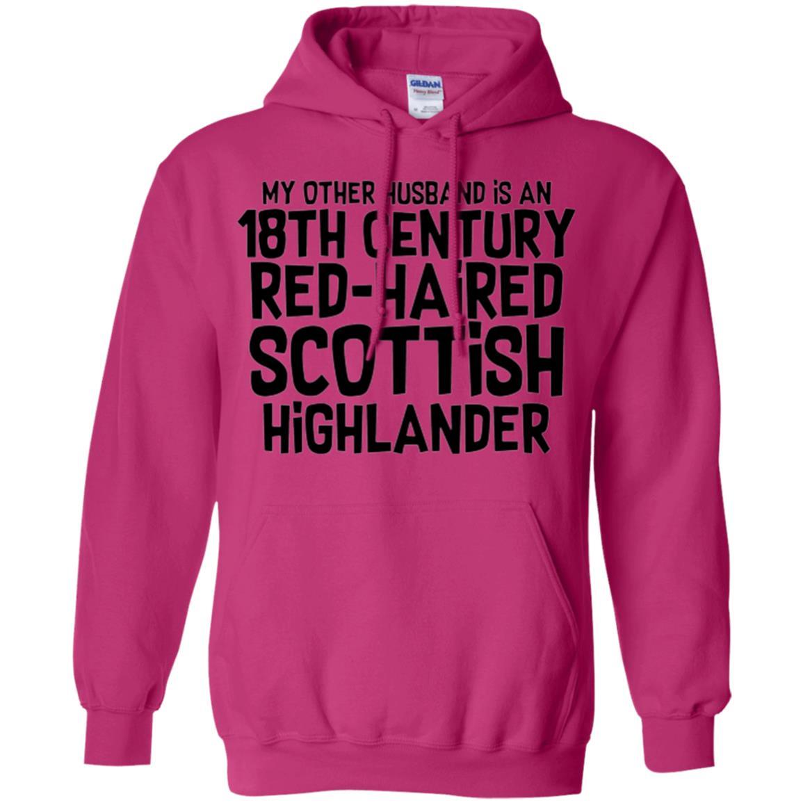 Wife T-shirt My Other Husband Is An 18th Century Red-haired Heliconia